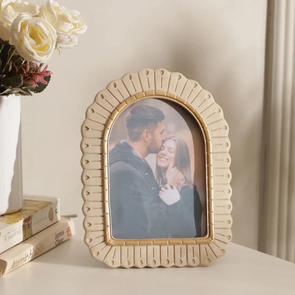 Starburst Photo Frame Large - Silver