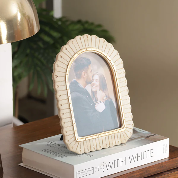 Starburst Photo Frame Large - Silver