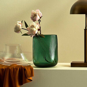Opti Glass Vase Tall – Green