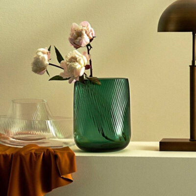 Opti Glass Vase Tall – Green