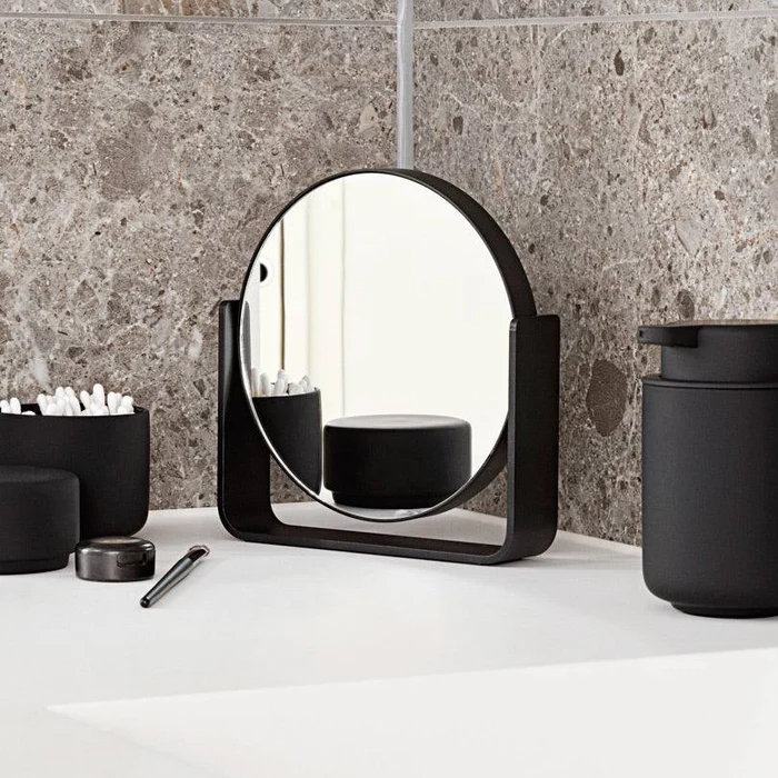 Ume Table Mirror - Black